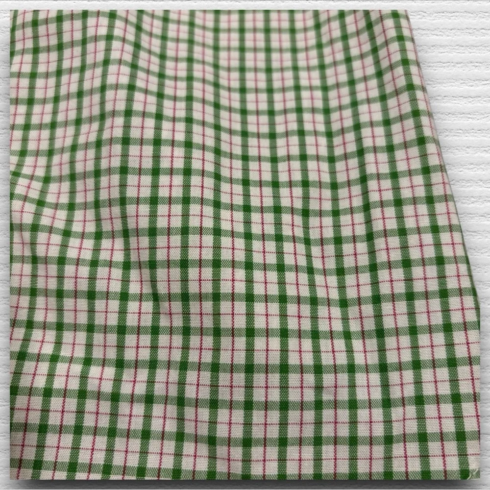 Gymboree Ivy Green Checkered Poplin 2010